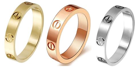 silver cartier dupe